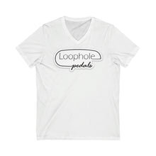 Loophole Pedals (Sticker Style) Unisex  V-Neck Tee