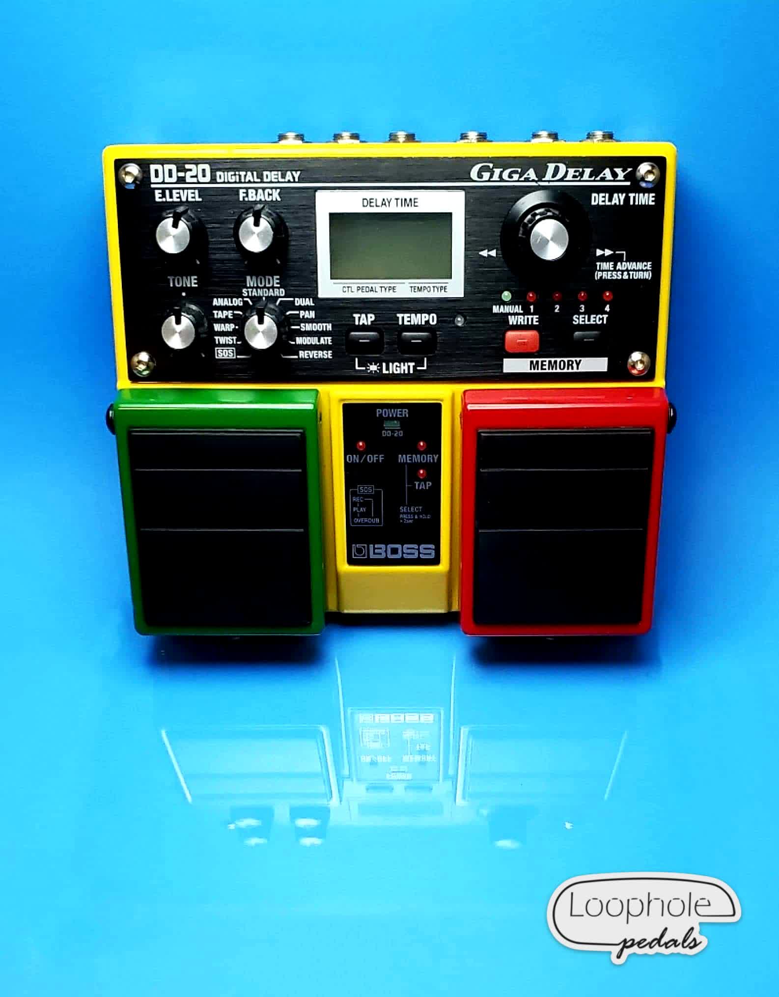 boss dd 20 expression pedal Refinish A DD20 – Loophole Pedals