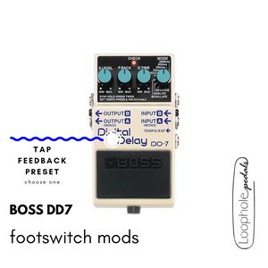 Boss DD7 Digital Delay Mods – Loophole Pedals Boss DD7 Digital Delay Mods – Loophole Pedals