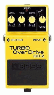 Boss OD2 Turbo Overdrive Mods