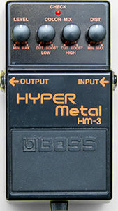 Boss HM3 Hyper Metal Mods