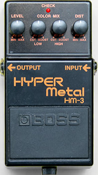 Boss HM3 Hyper Metal Mods – Loophole Pedals