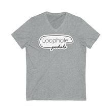 Loophole Pedals (Sticker Style) Unisex  V-Neck Tee
