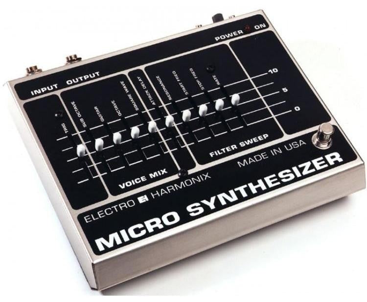 micro synth pedal EHX Micro Synthesizer Vintage Mods
