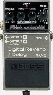 Boss RV3 Digital Reverb Mods